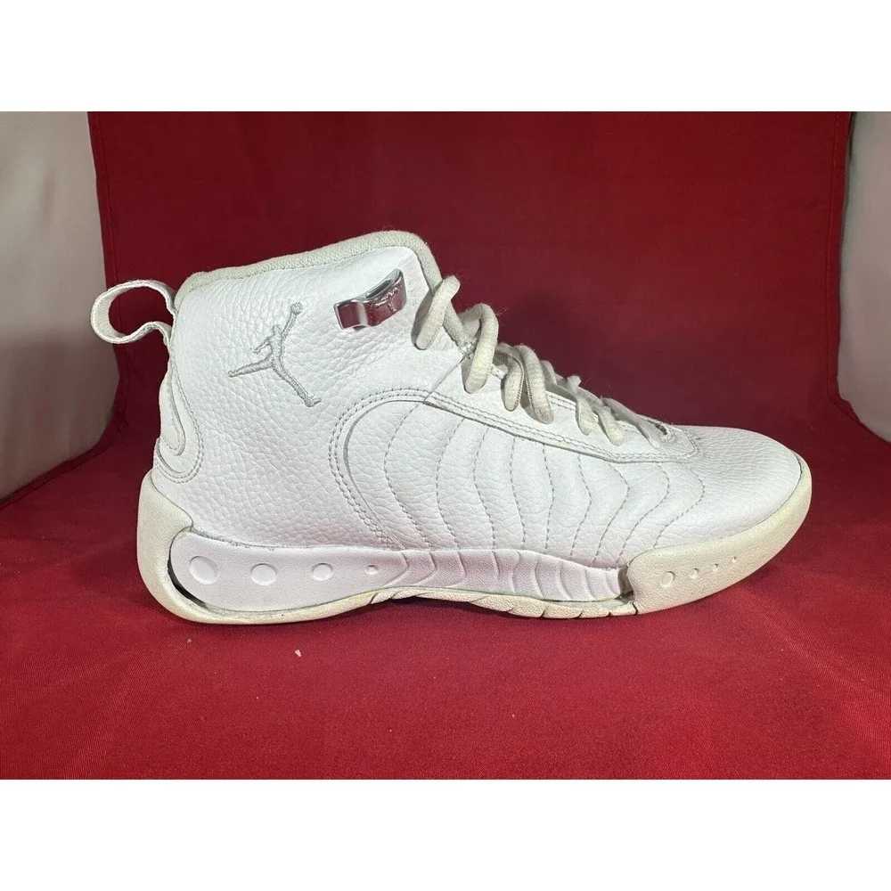 Nike Air Jordan Jumpman Pro BG (GS)‎ Platinum White 907973-100 Youth Size 5.5Y